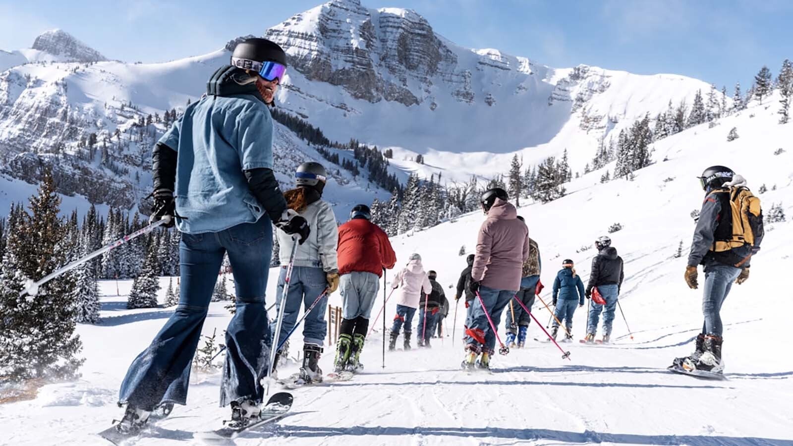 Jackson Hole Mountain Resort is gunning for a world record. On Friday — weather permitting — the resort will host its third annual Ski in Jeans Day, inviting skiers and snowboarders to hit the slopes in denim. The target: topping the 3,114 jean-wearing guests who set the record in 2023.