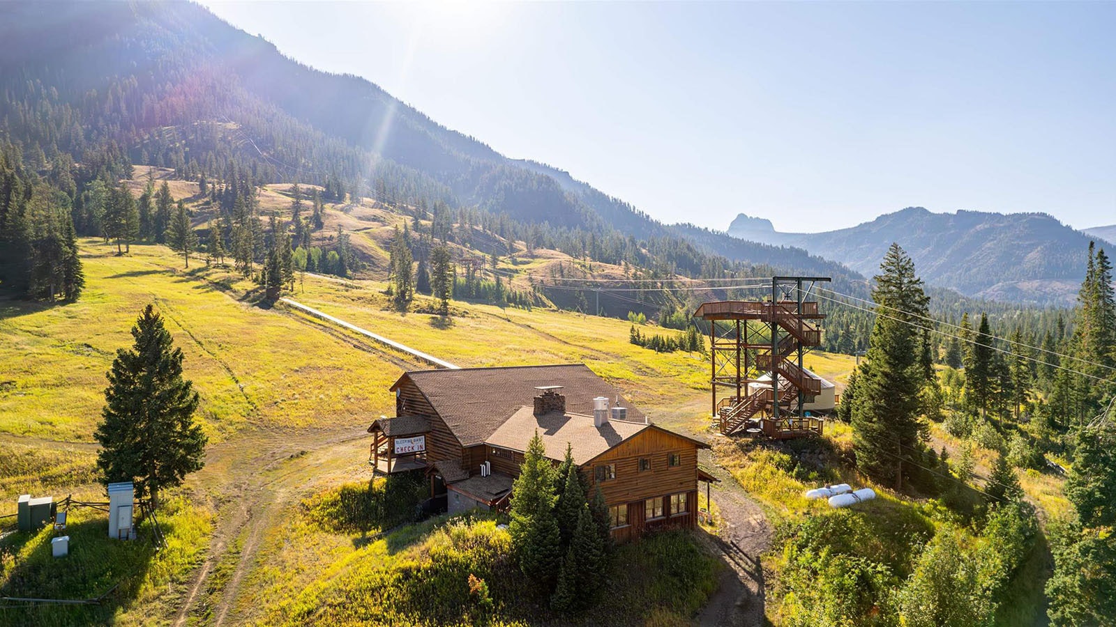 Sleeping Giant Ski Resort and Zipline near Cody, Wyoming, is for sale.