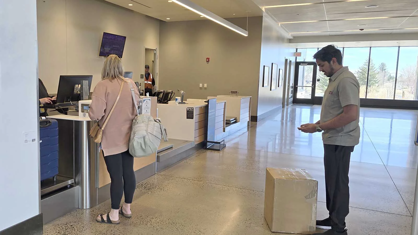 Wyoming travelers say they prefer smaller airports. The lines are shorter and parking a lot cheaper, and in some cases free. At the Cheyenne Regional Airport, the terminal is easy to navigate.
