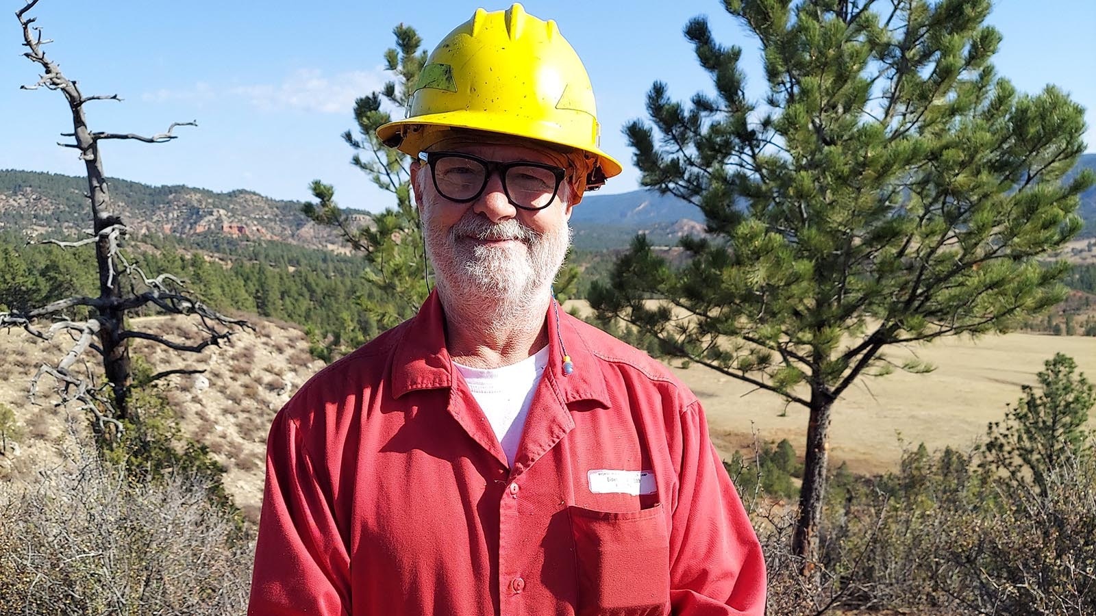 Inmate Walter Eiden, 57, has been a member of the Smokebusters with five years and more than 1,000 hours of wildland firefighting experience.