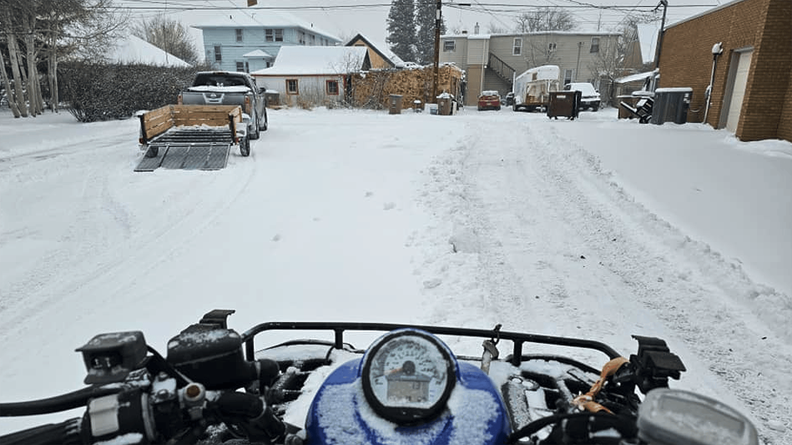 A lack of snowfall this winter has left local snow-removal businesses with almost no work. Fortunately, they can fall back on building maintenance and other services. At High Plains Janitorial in Laramie, snow removal is only one of the services offered.