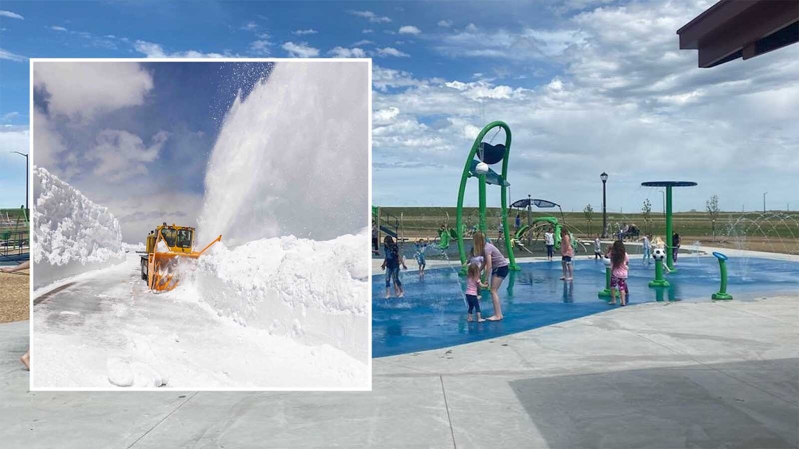 Wyoming’s weather will be wild this weekend with near-record highs, including pushing 100 in some areas, then snow and freezing temperatures. Whether it’s brutal heat or summer snow, “everyone’s going to be mad at me,” says meteorologist Don Day.