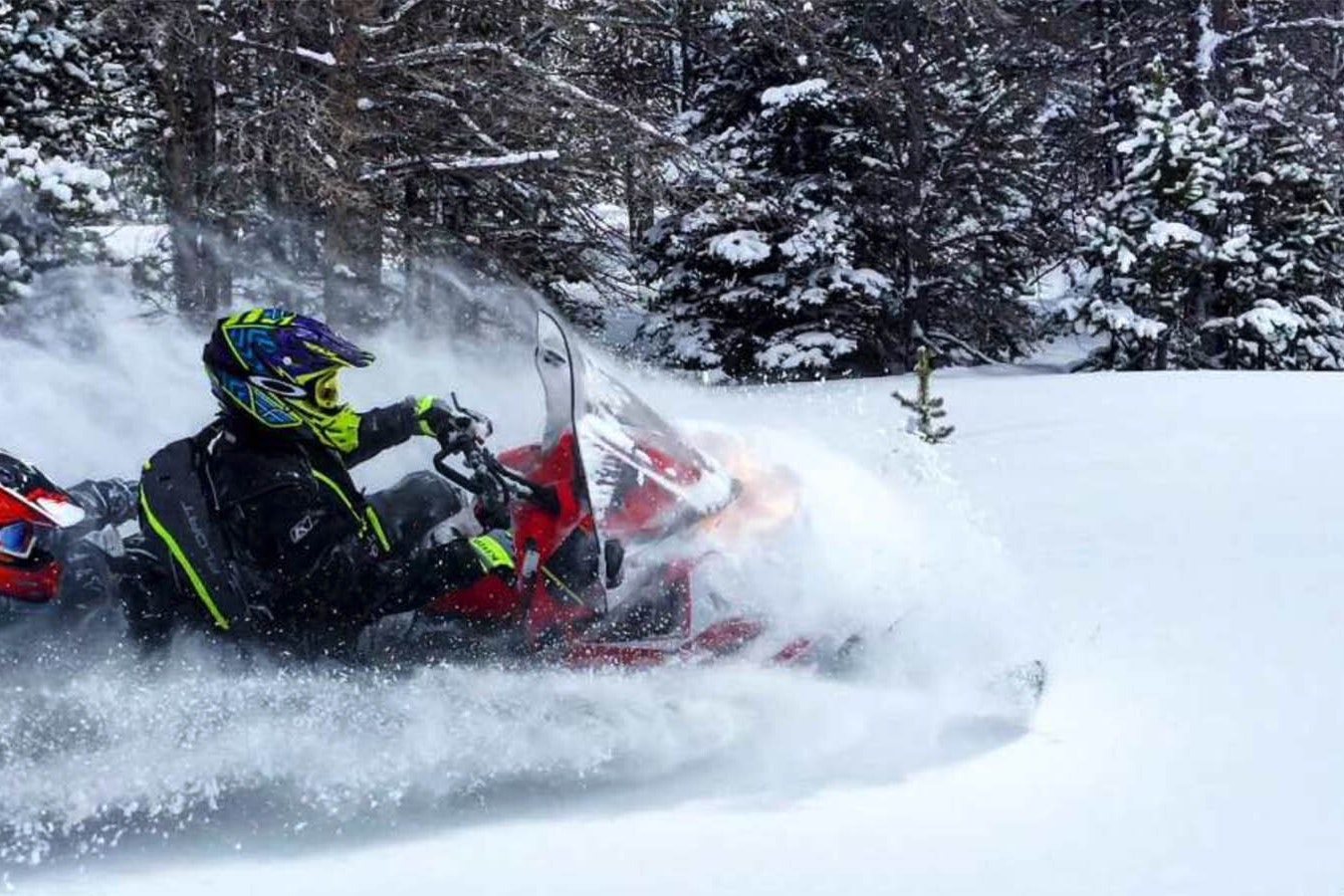 Wyoming's Snowy Range offers some of the nation's best snowmobiling.