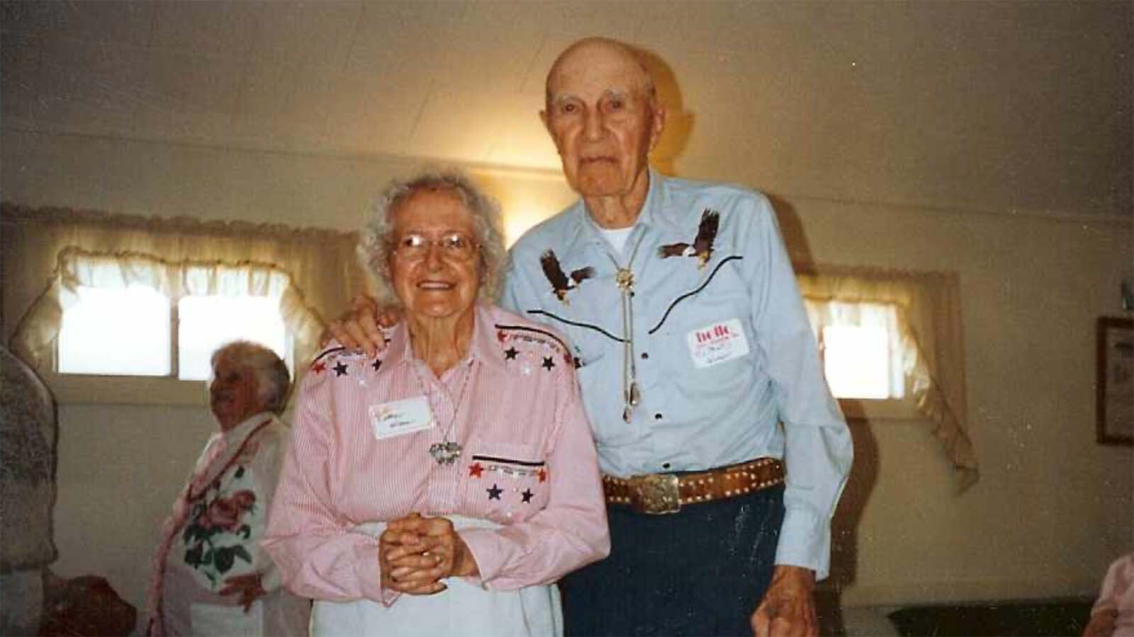 H.L. Wiese and his wife Eshter in their later years.