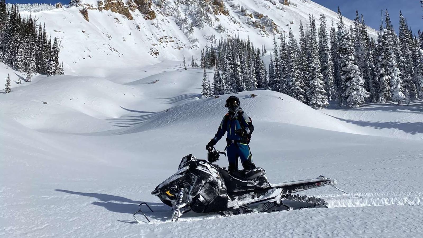 After a dry start to winter, Wyoming snowmobilers are enjoying a bounty of fresh powder in the mountains.