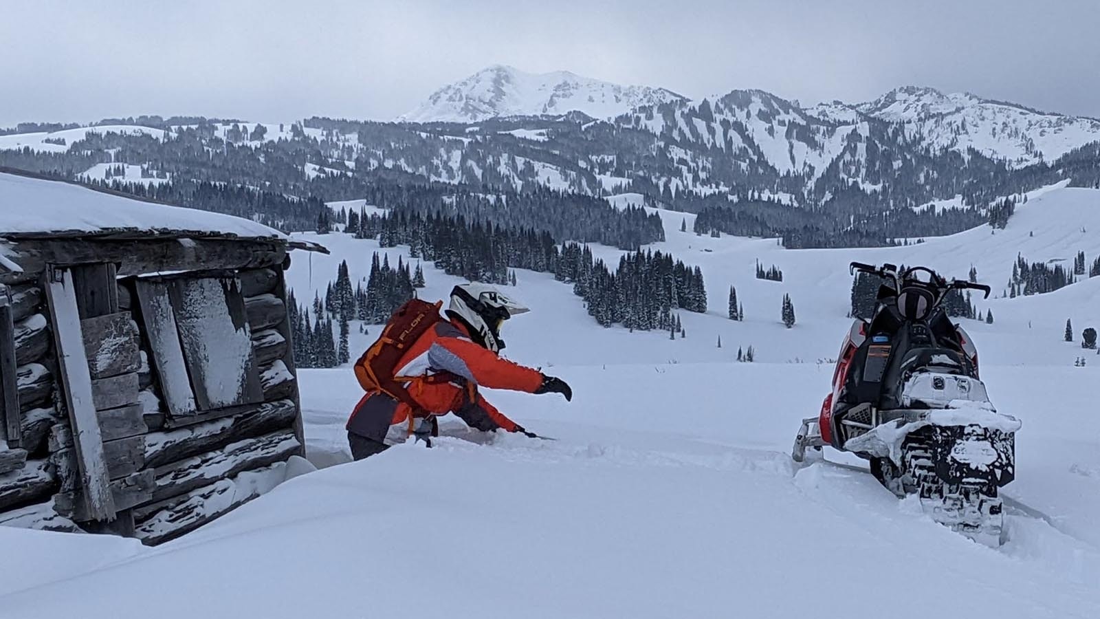 After a dry start to winter, Wyoming snowmobilers are enjoying a bounty of fresh powder in the mountains.