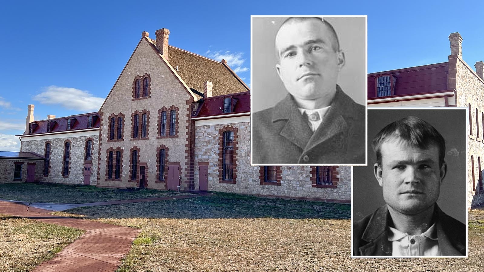 Jacob Snyder, above, was a close friend of Butch Cassidy, below, and, like Cassidy, claimed he was not an outlaw, but had been framed as a thief by a Wyoming ranch foreman with a grudge. History says maybe, maybe not. They were both inmates at the territorial prison in Laramie at the same time.
