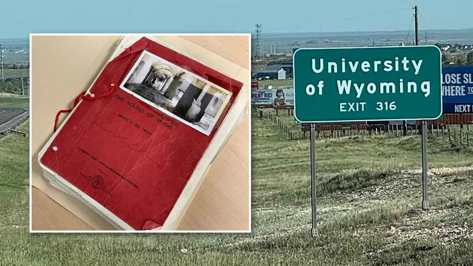 The original script and music score for the 1965 classic “The Sound Of Music” are part of the American Heritage Center’s collection at the University of Wyoming in Laramie.