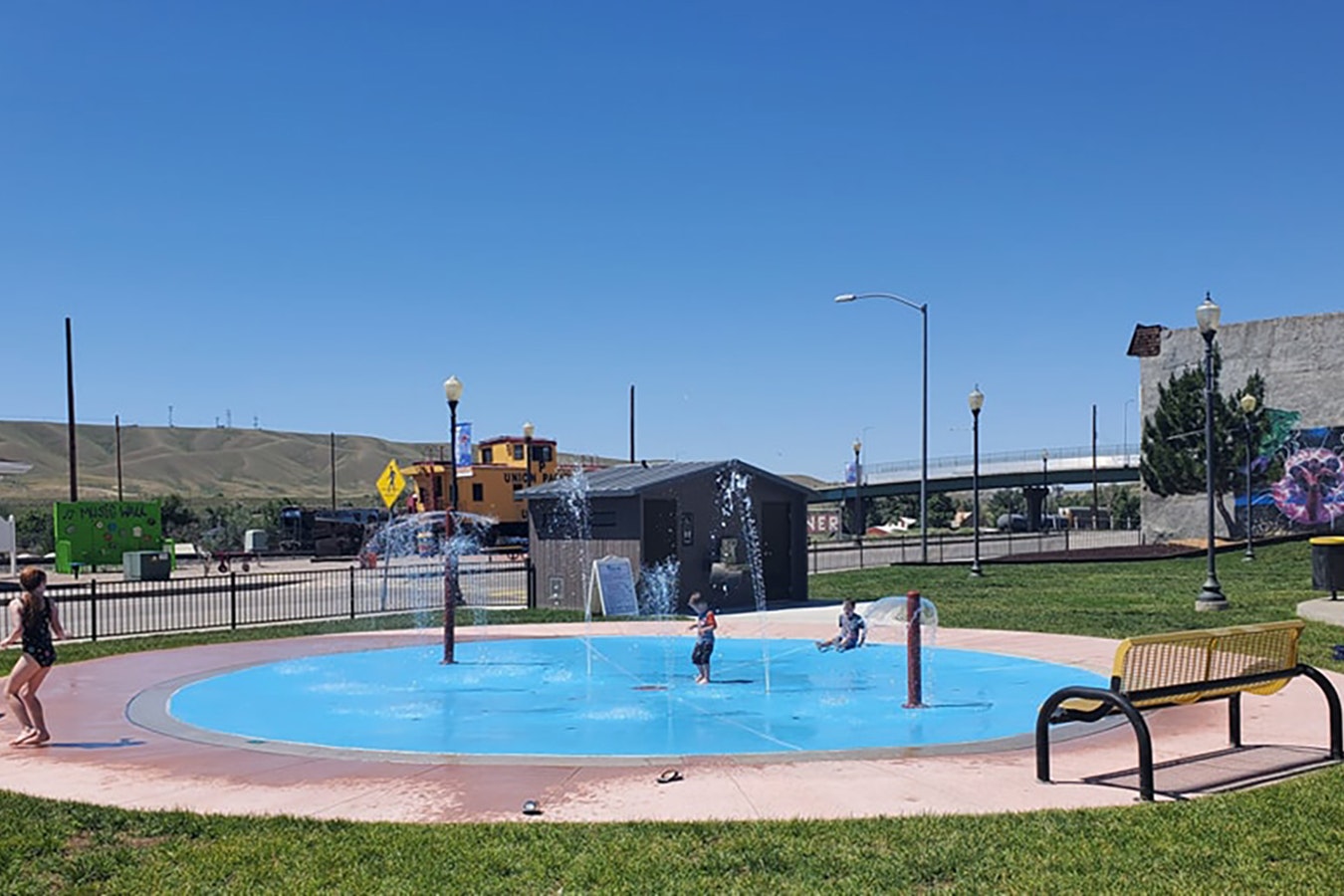 After years of planning and fundraising, a new splash pad opened in Rawlins earlier this month.