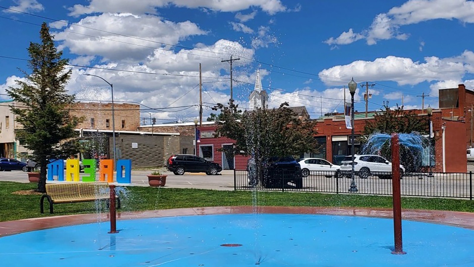 The new splash pad in Rawlins was delayed a couple years because of supply chain and other issues.