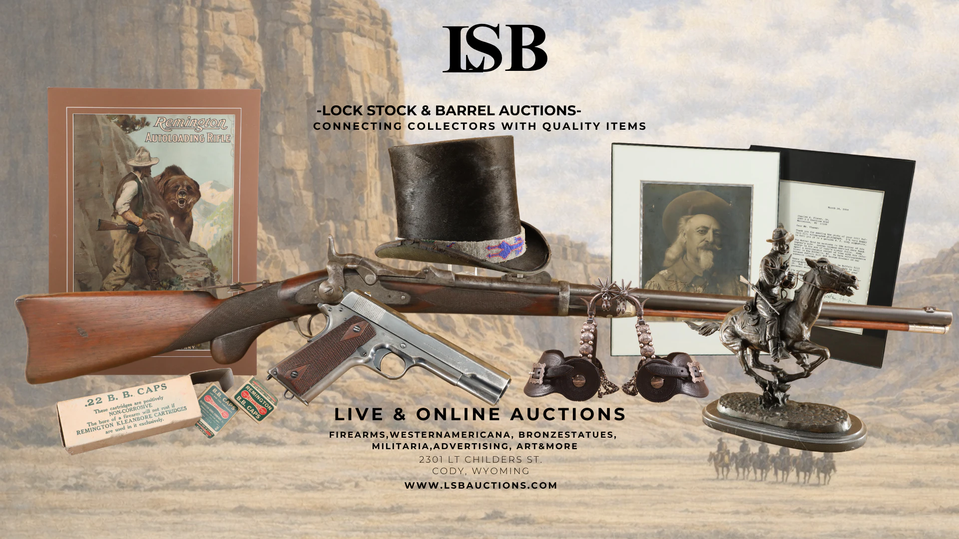 Lock Stock & Barrel Auction Items