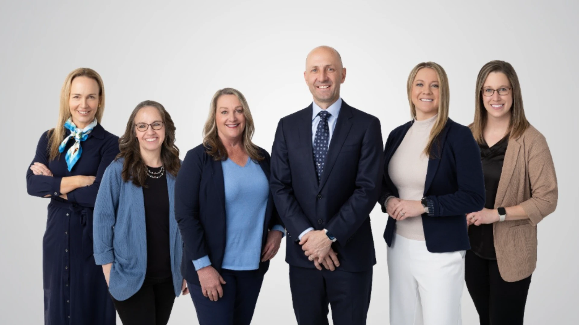 Our Legacy Ridge Private Wealth team in order from left to right: Georgia Boley: Branch Operations Manager Janelle Kemerling: Client Relationship Manager Susie Garber-Johnson: Partner, Wealth Advisor Frank Boley: Founder, Wealth Advisor Olivia Koltiska: Director of Investment Operations Brenna Zink: Client Relationship Manager