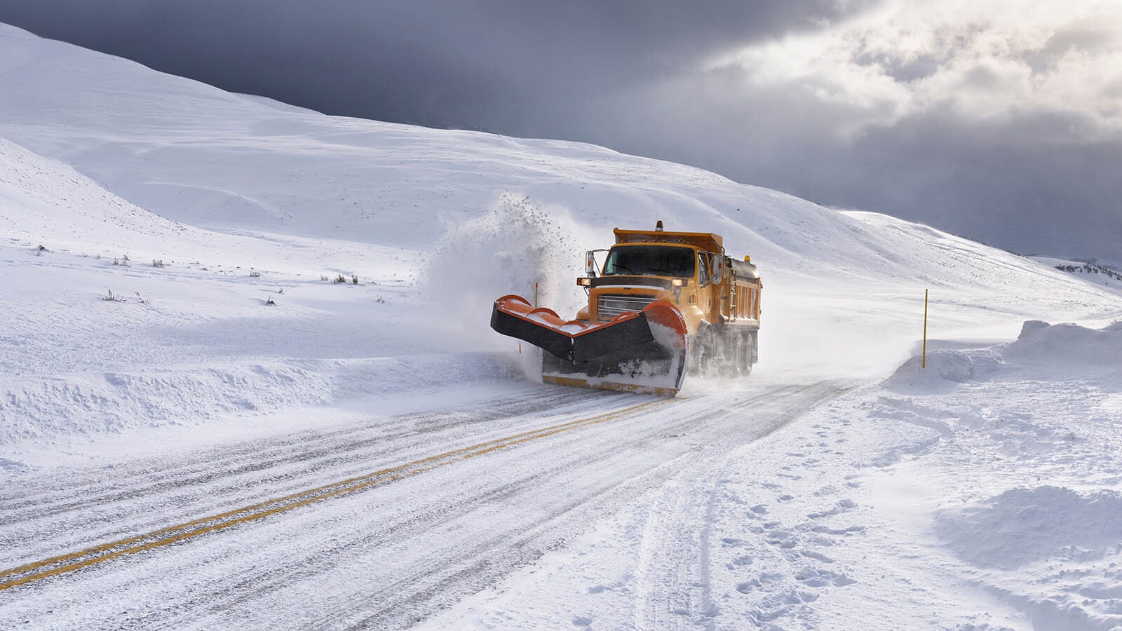 The beginning of spring is typically the snowiest time for Wyoming.