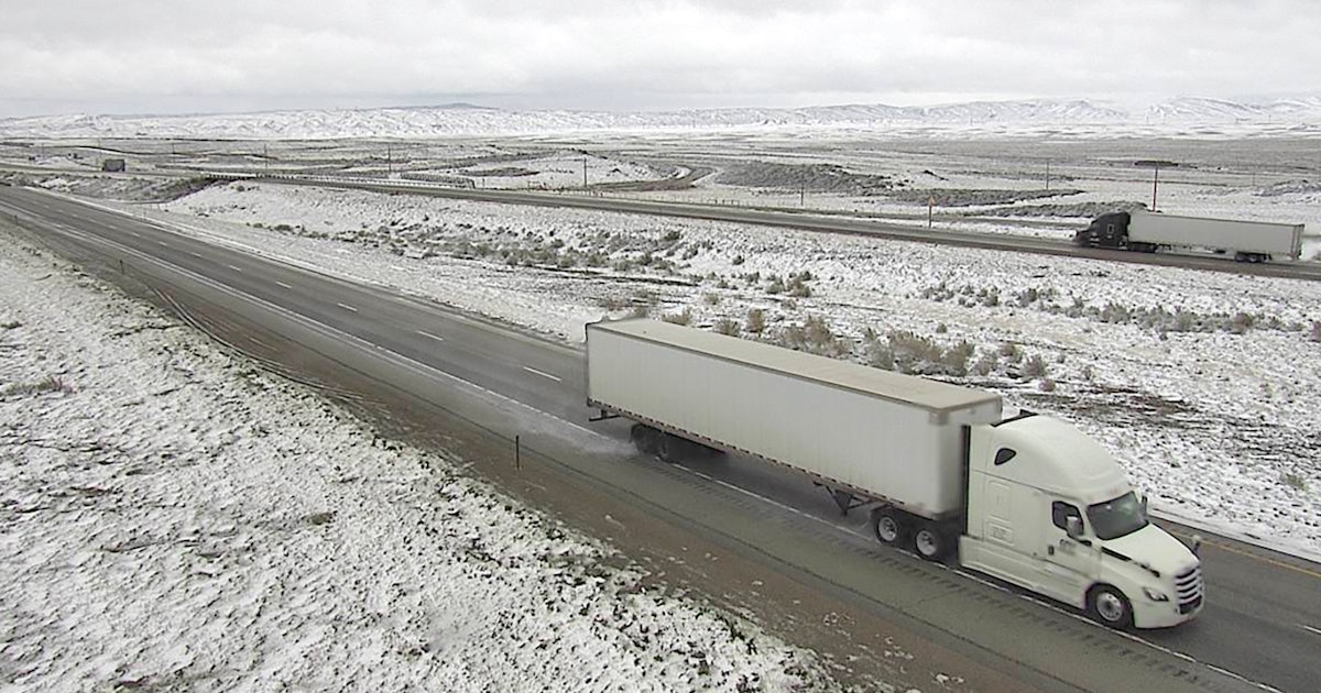 Cold, Wet, Windy And Snow — Welcome To Springtime In Wyoming