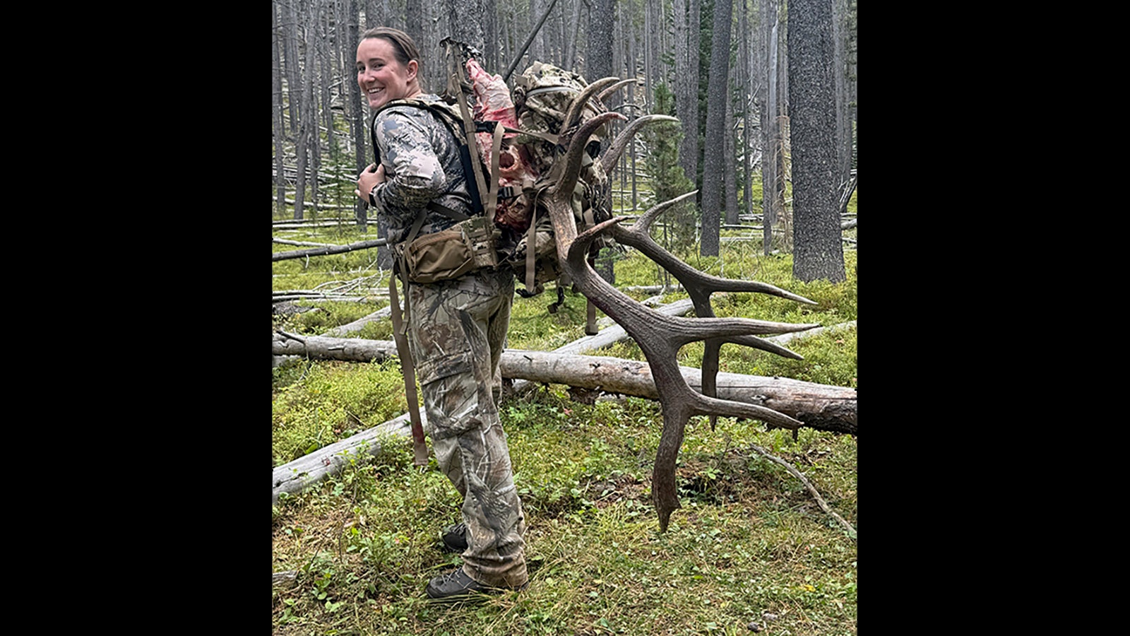 Karley Summit of Omaha, Nebraska, along with her husband Craig, are makers of the Squallet — a wallet made from a squirrel pelt. Their business idea was conceived during a Wyoming elk hunt years ago. Karely got her first Wyoming elk on Friday, Sept. 13.