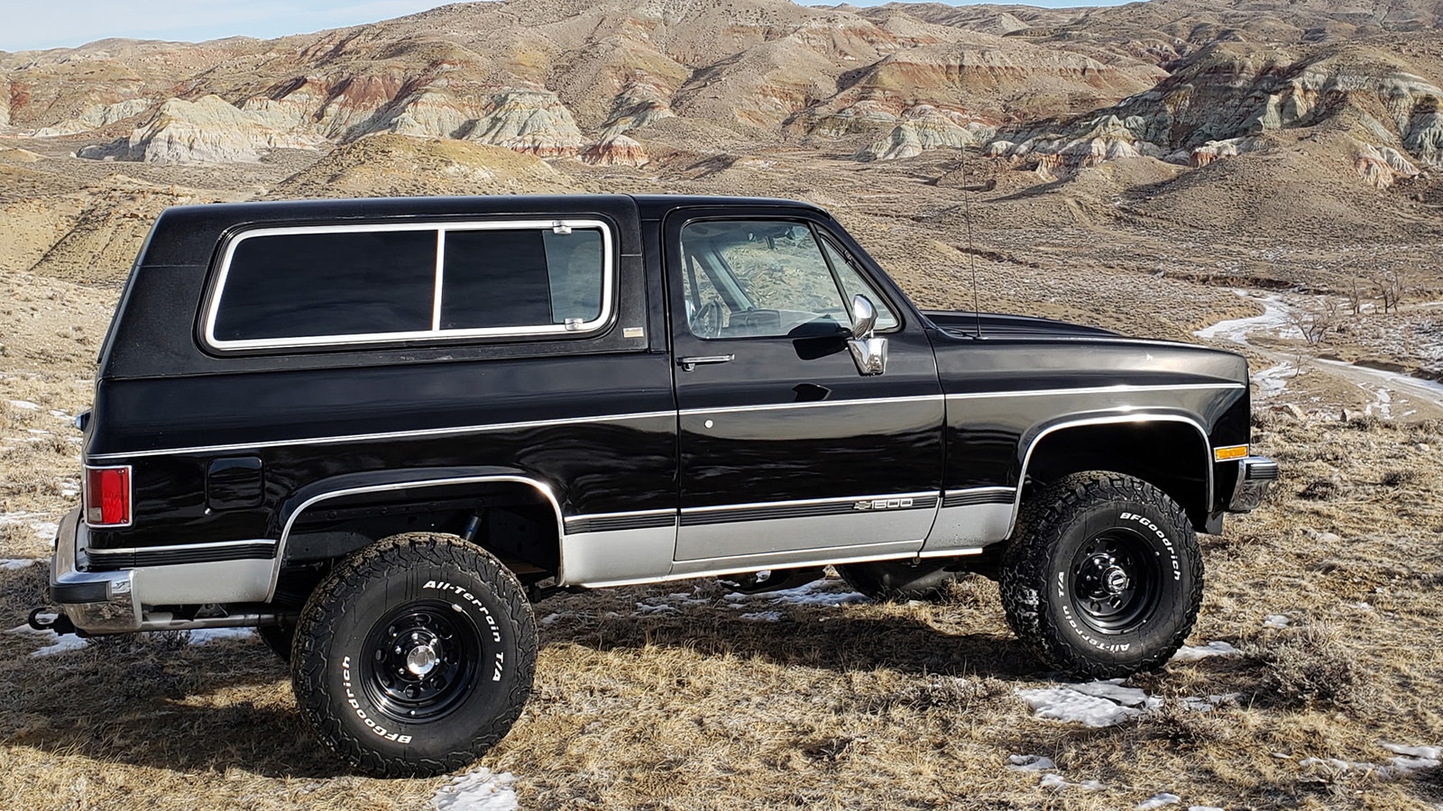 This 1990 Chevy Blazer was one of the last of the legendary square bodies. Owner Ken Legstra still uses it for hunting and roaming the hills.