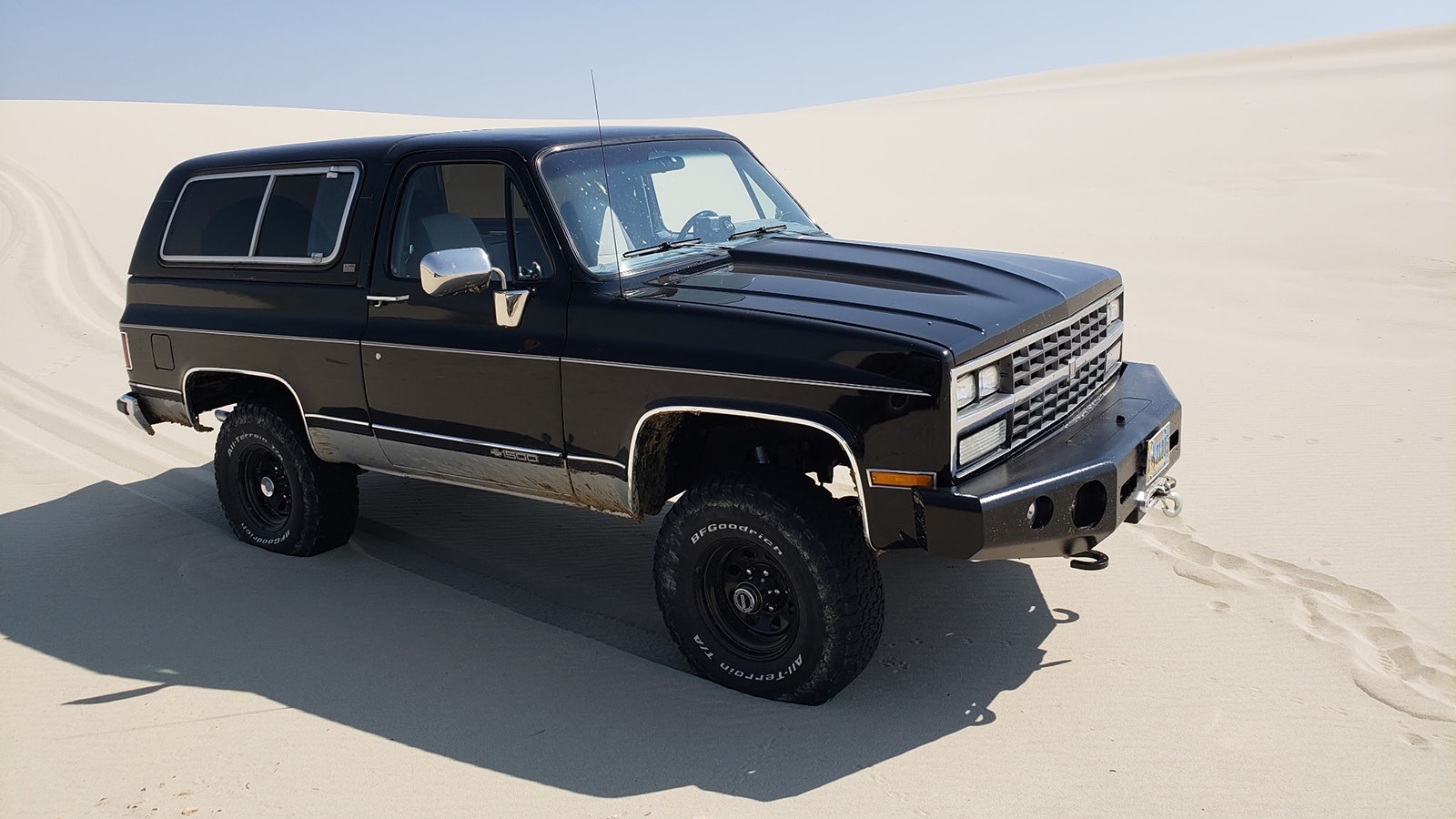This 1990 Chevy Blazer was one of the last of the legendary square bodies. Owner Ken Legstra still uses it for hunting and roaming the hills.