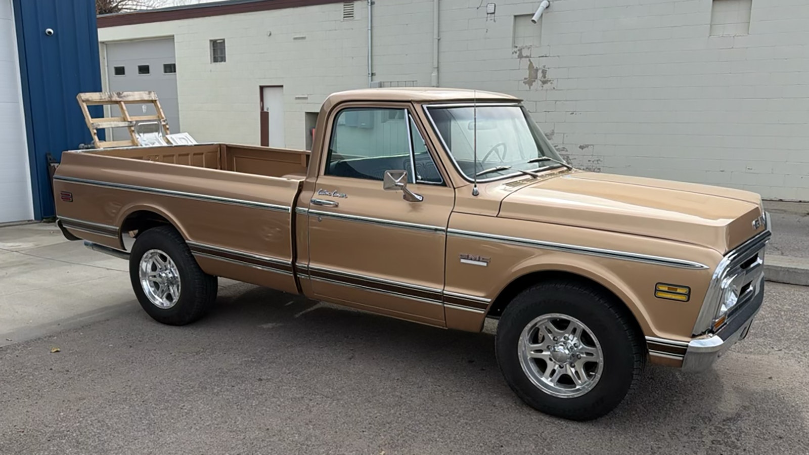 Trucks like this 1969 3/4-ton GMC pre-date the coveted square body line, but are still a hot commodity.