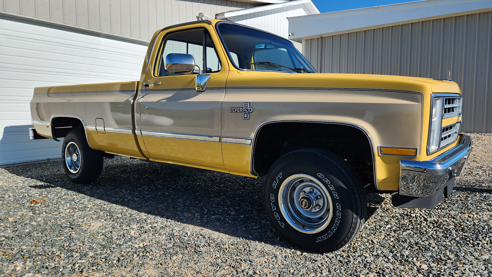 This 1985 Chevy Silverado pickup recently sold for $27,000.