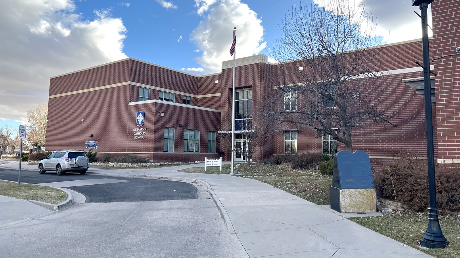 St. Mary's Catholic School in Cheyenne.