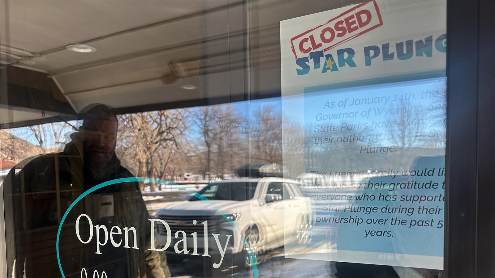 Star Plunge water park and hot springs in Thermopolis closed Tuesday, a day earlier than expected as a dispute continues between the state and the facility's owners/operators.