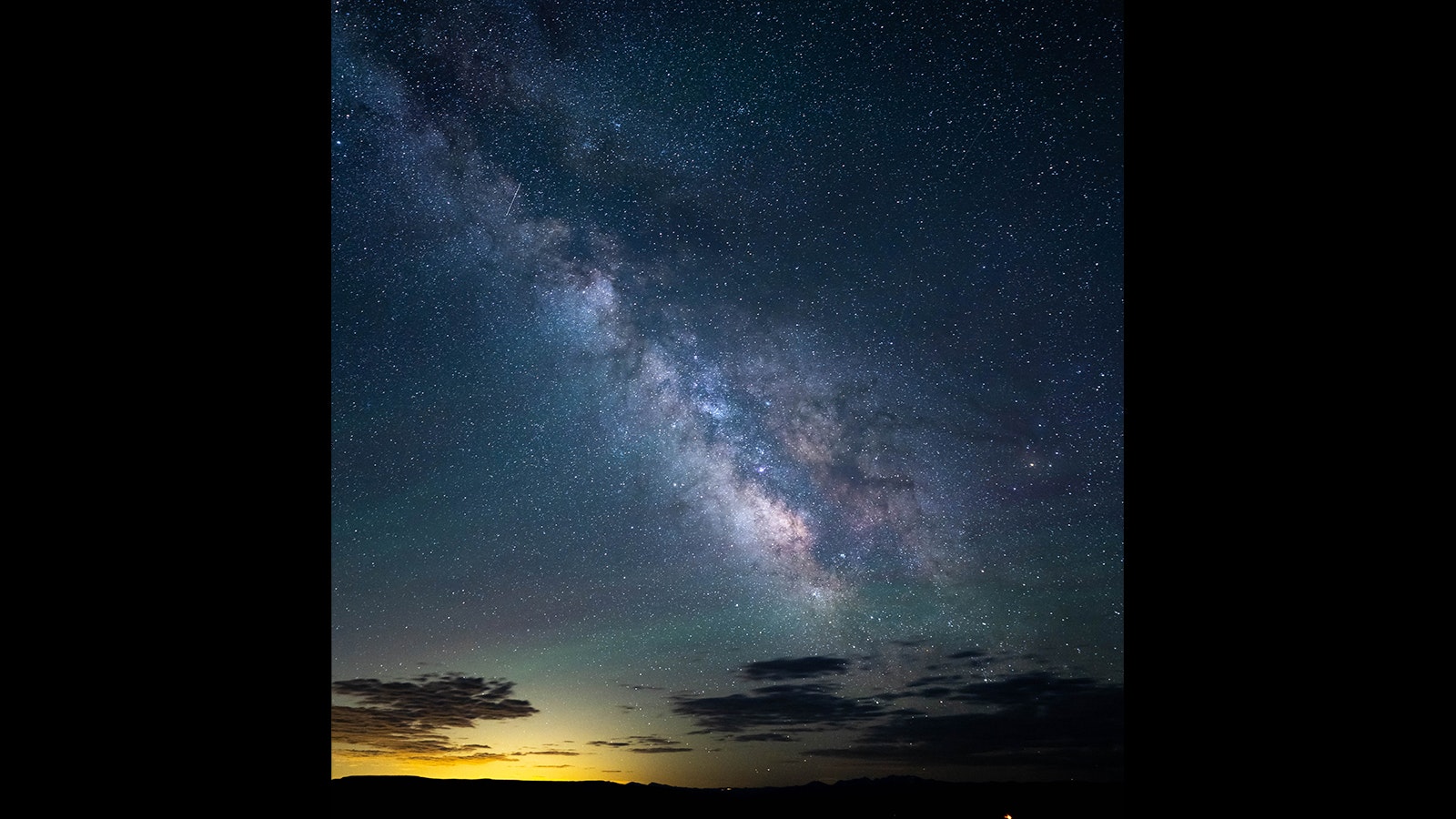 Night sky enthusiast Chris Mickey of Cheyenne recently took this photo of the Milky Way from his campsite atop Jelm Mountain.