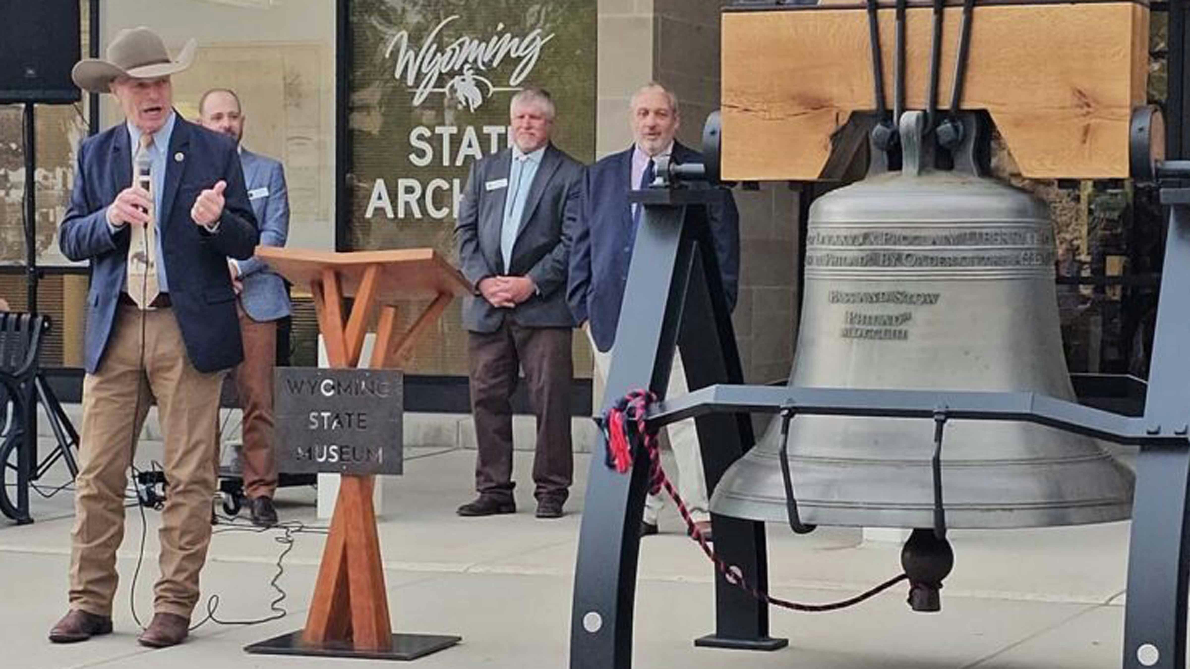 Gov. Mark Gordon talks about the restoration of Wyoming's Liberty Bell. All 50 states have Liberty Bells, but not every state kept theirs. Wyoming's required significant restoration to save it for future generations.