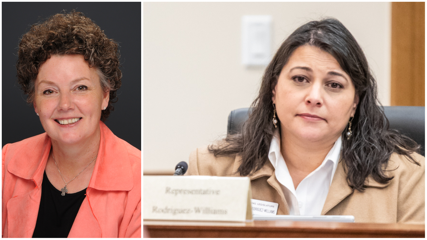 Stephanie Bell and Rachel Rodriguez Williams