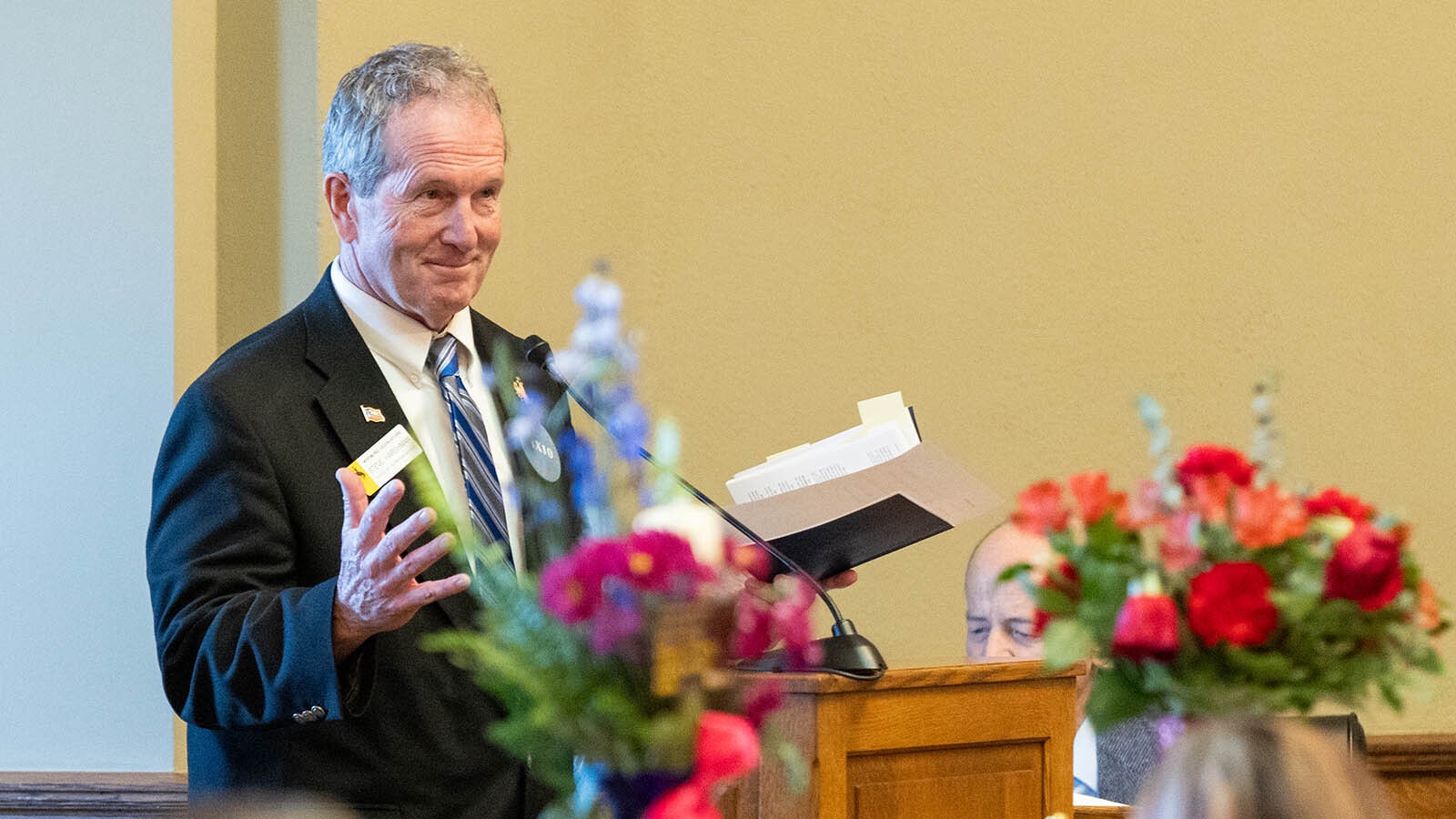 Rep. Steve Harshman, R-Casper, the veteran head football coach at Natrona High School, said he signed on as a co-sponsor for a bill that would keep NIL deals out of high school sports in Wyoming.