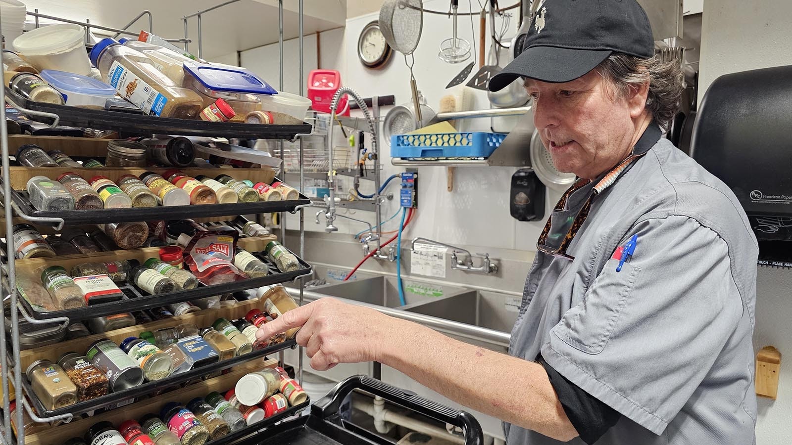 Buck Buchenroth talks to Cowboy State Daily about all the spices he uses in creating dishes for Stockman's Saloon and Steakhouse.