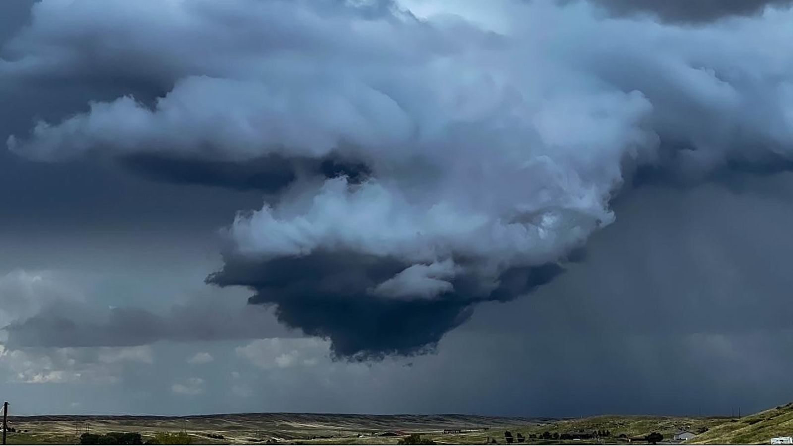 Keith Susan Wagner shared this dramatic storm hovering over Cheyenne to the Wyoming Through the Lens Facebook page Aug. 4.