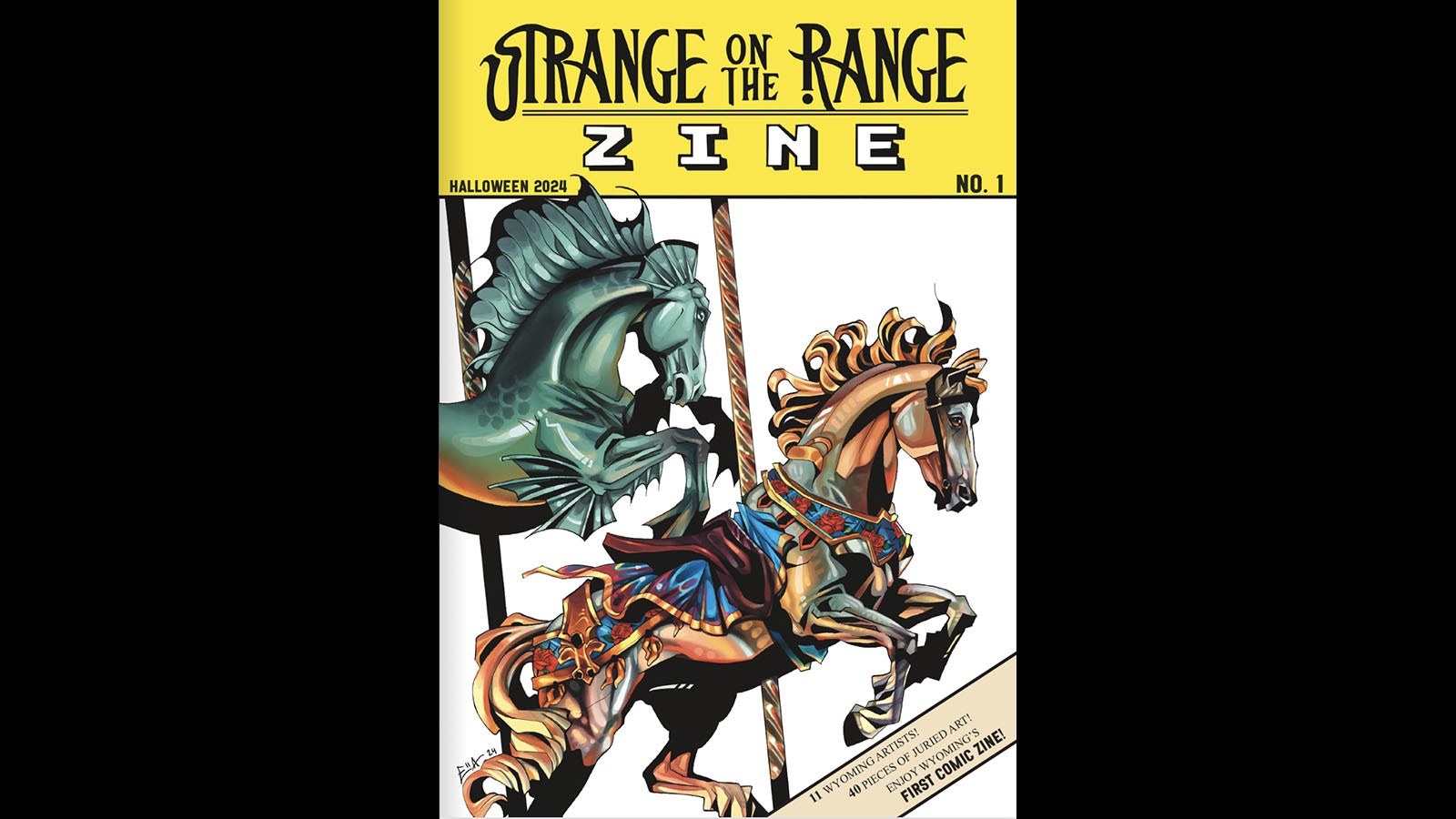 Strange on the Range cover designed by Ella Bishop-Heil.