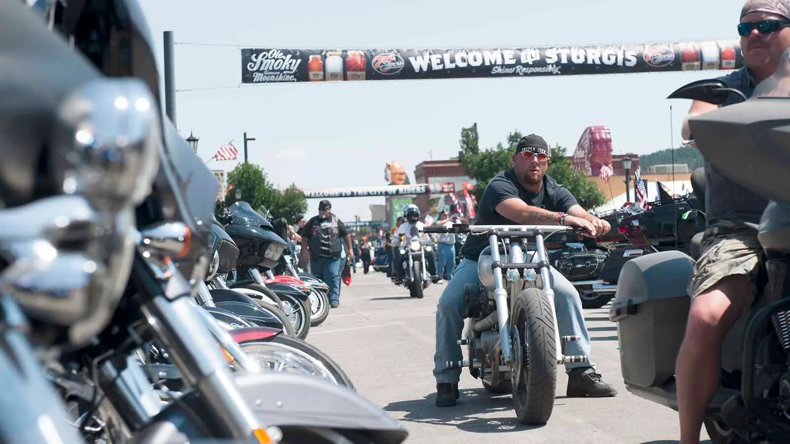 Bikers heading to Sturgis say the best way to not to get your ass kicked at the motorcycle rally is to follow the unwritten rules. Don’t touch another man's bike, don't mess with someone's "old lady" and know when to shut up. "You want to touch a motorcycle, get your own,” said a biker.