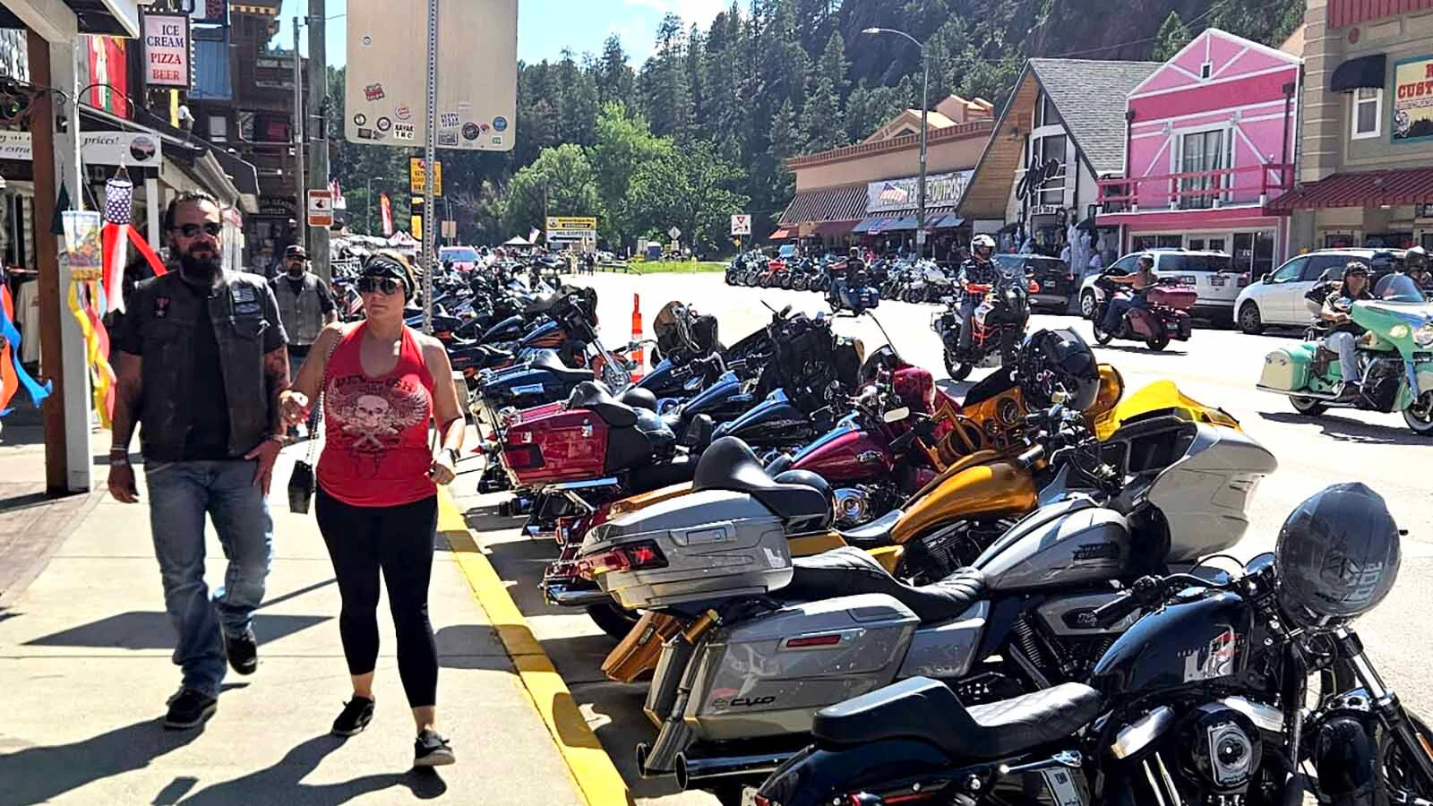 “You want to touch a motorcycle, get your own,” Pretty Bobbie warns.
