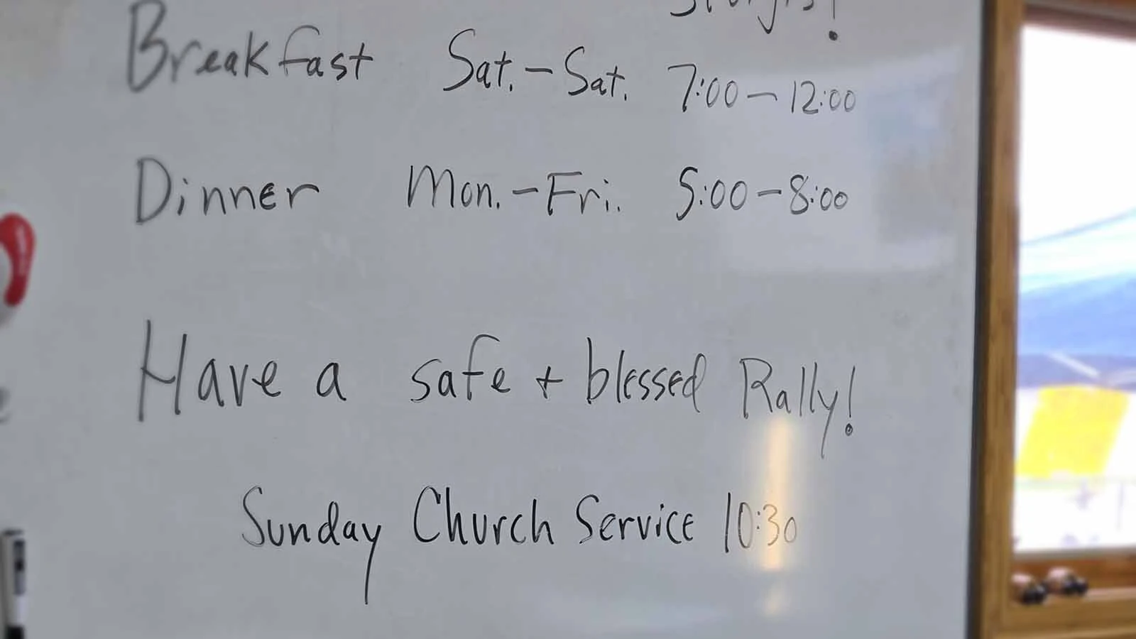 For 16 years, a small Sturgis church that needed to raise money began welcoming motorcycle rallygoers with hot made-to-order breakfasts. “Our parish would not exist without this ministry,” says the pastor for Blessed Emmanuel Lutheran Church.