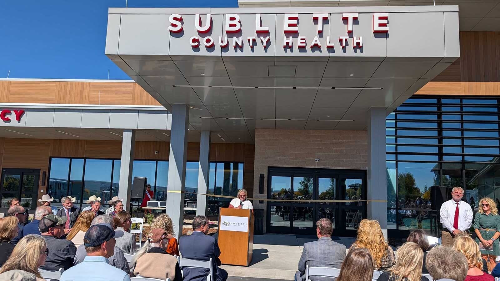 Sublette County celebrated the grand opening of its first hospital Thursday nearly 100 years after the idea was first brought up. Now hospital officials have another challenge — keeping it open.