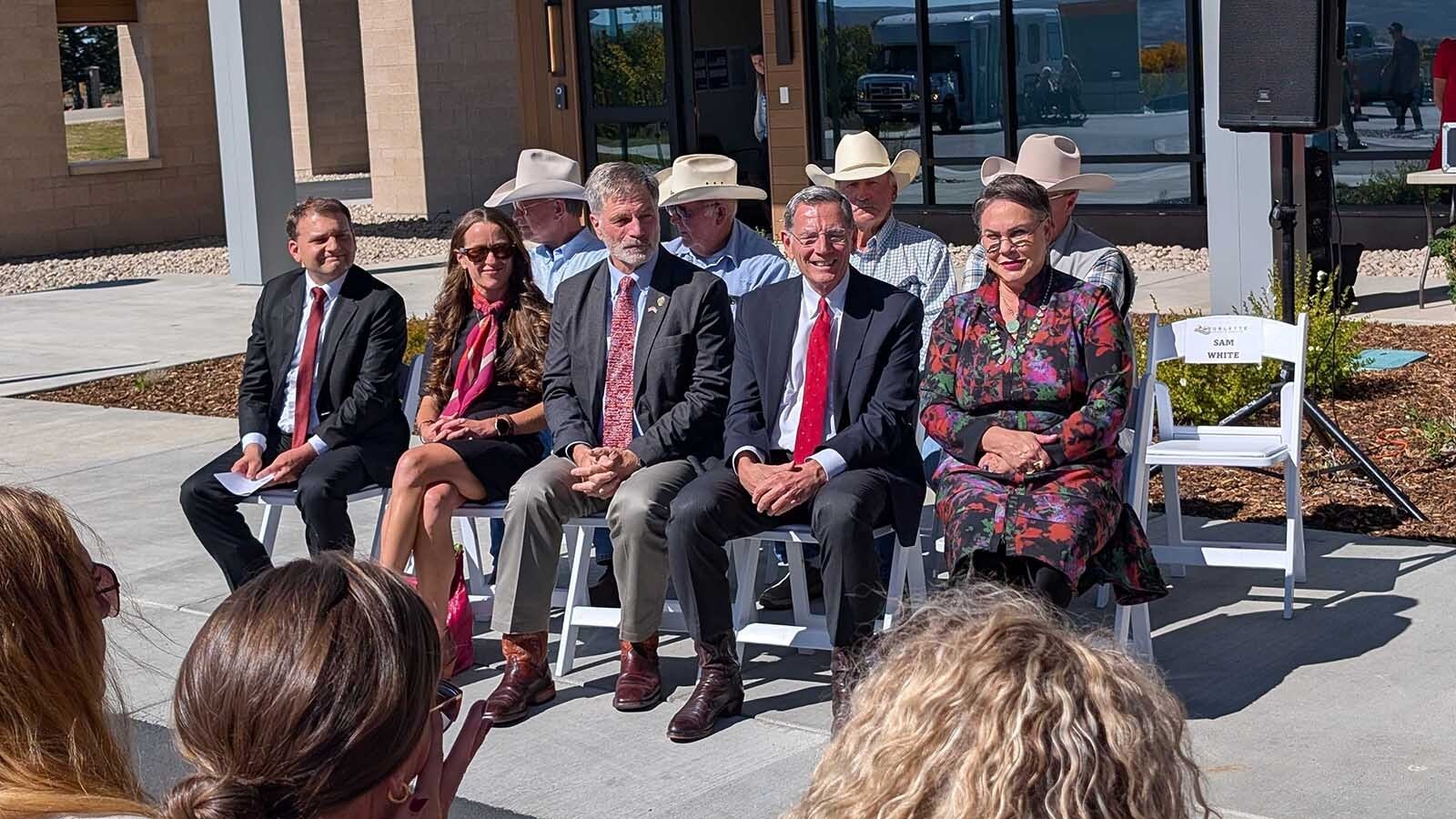 Nearly 100 years after an article appeared in the local newspaper calling for a hospital in Sublette County, it finally happened. Townspeople celebrated the grand opening of the $74 million hospital complex on Thursday. Members of Wyoming's congressional delegation, Gov. Mark Gordon, Secretary of State Chuck Gray and other officials were on hand for the ribbon-cutting.