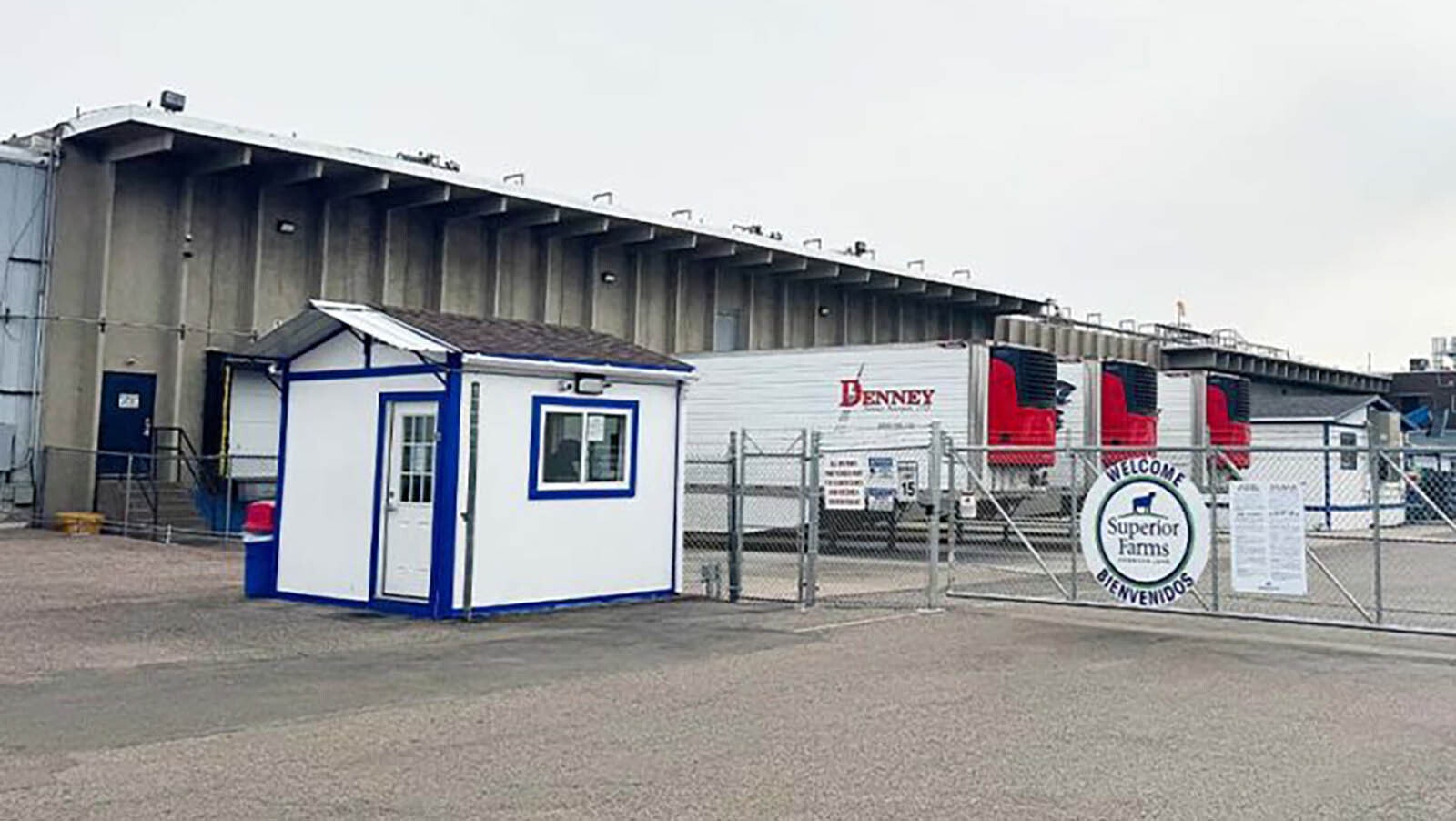 The Superior Farms slaughterhouse in Denver.