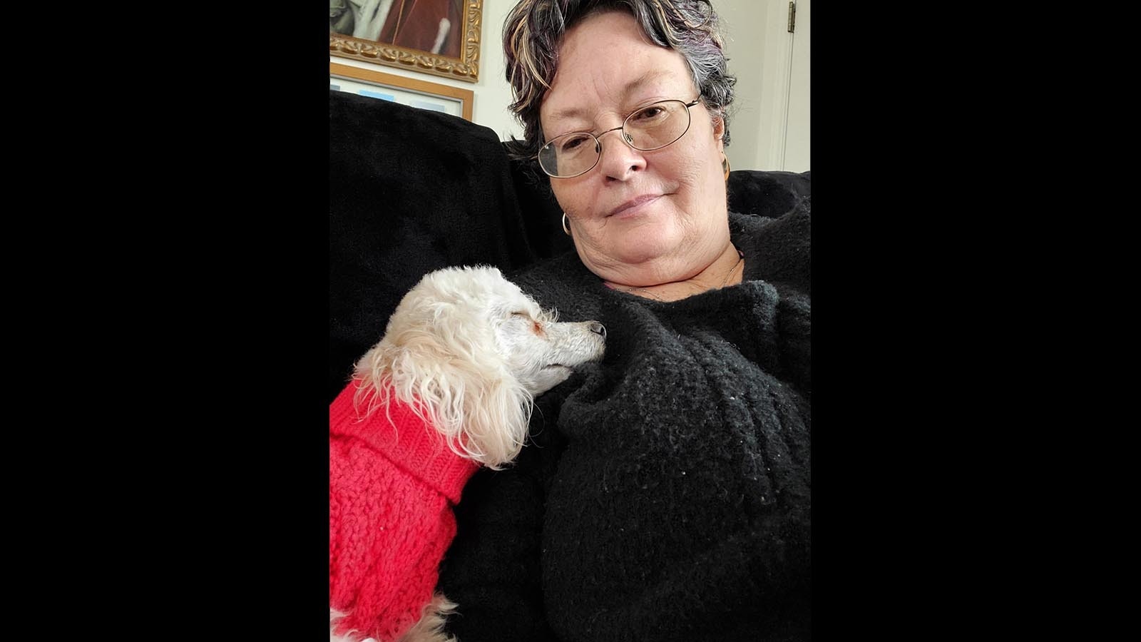 Susan Denker of Cheyenne says she owes her life to her poodle Lily, who alerted a friend after Denker suffered a heart attack.