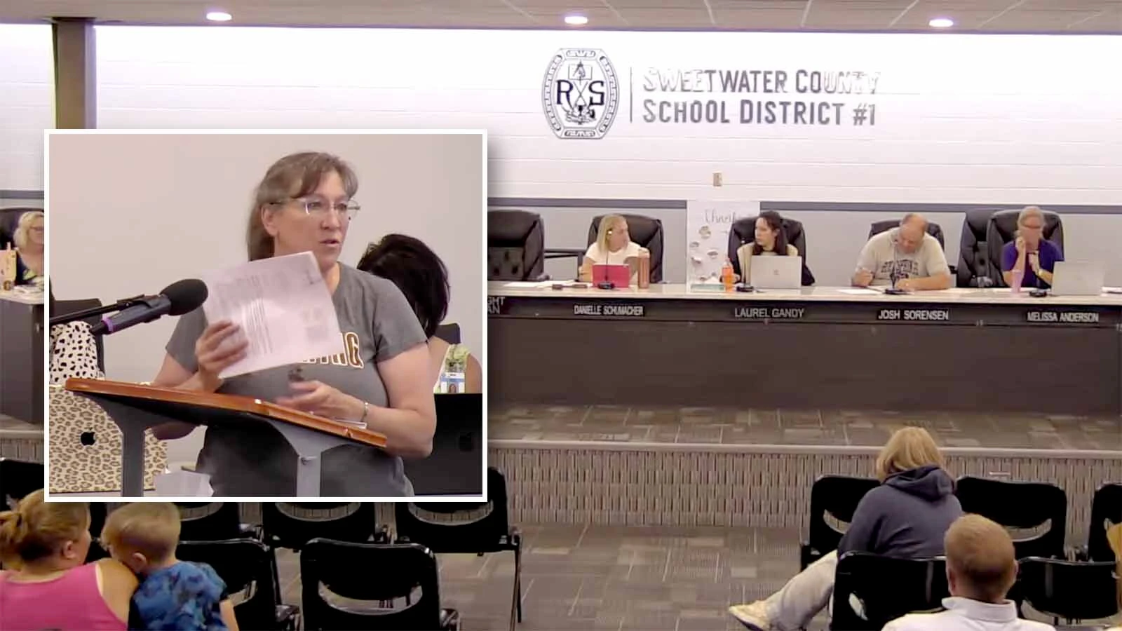 Sweetwater County School District 1 has shut down oral public comment at board meetings while it revises a policy a national group says violates the First Amendment. The group threatens to sue over allowing praise of district employees, but not criticism.