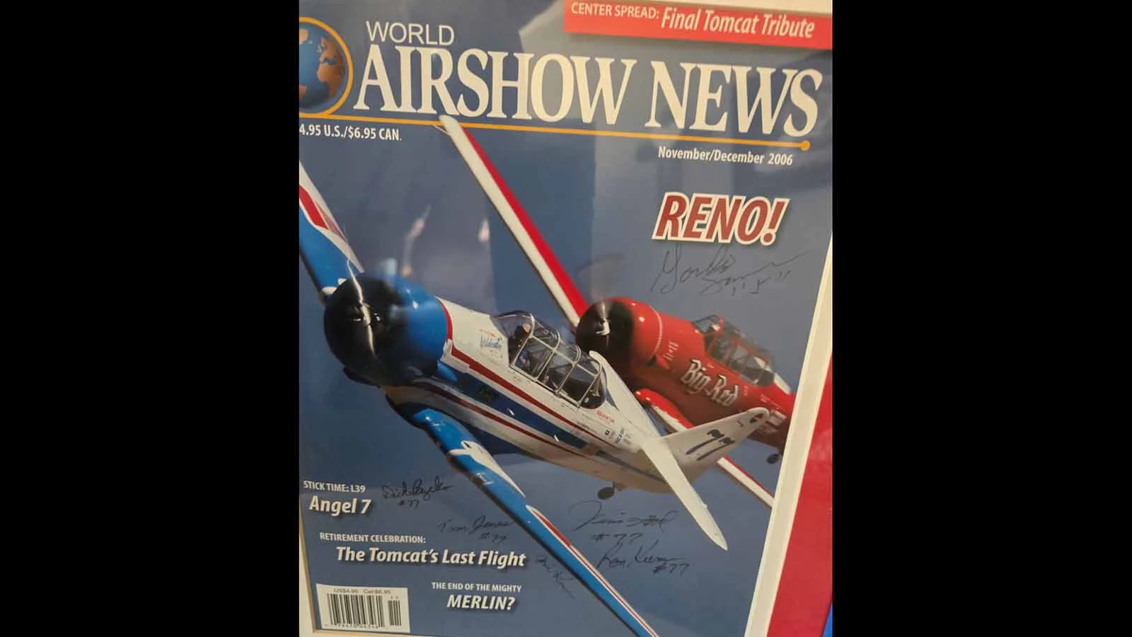 The Wyoming Wildcatter made the cover the World Airshow News in 2006 with Jim Good as its pilot.
