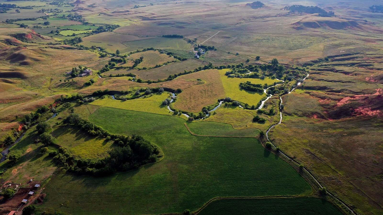 A Crook County ranch with almost a century of history has hit the market for $5 million. It comes with a historic homestead, 7,500-square-foot mansion, a trout stream, views of red bluffs and access to the Black Hills of Wyoming and South Dakota. 