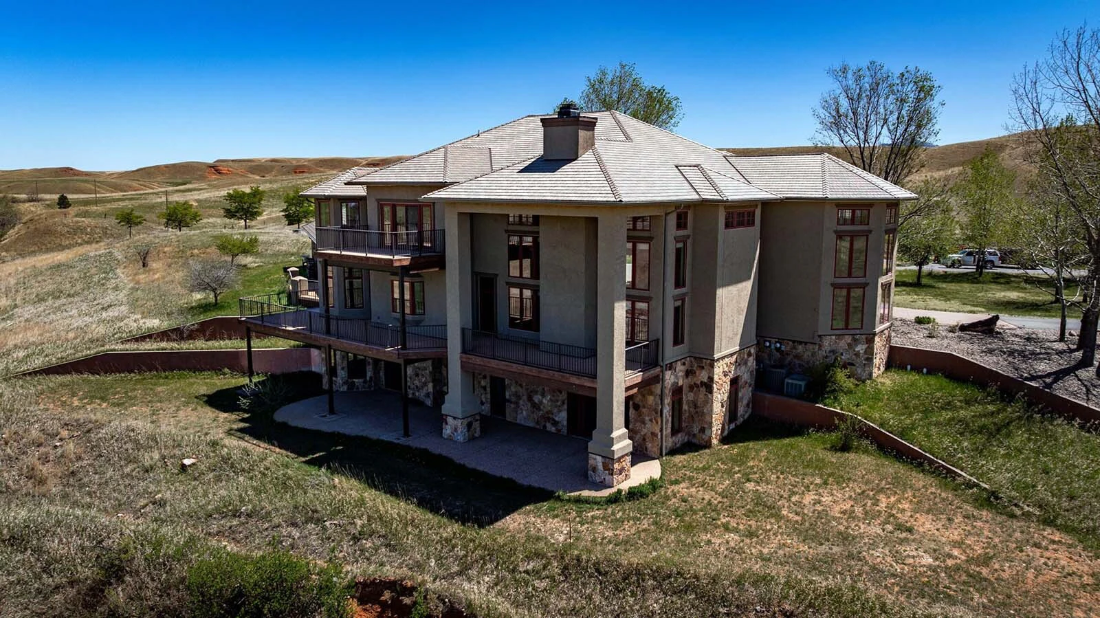 A Crook County ranch with almost a century of history has hit the market for $5 million. It comes with a historic homestead, 7,500-square-foot mansion, a trout stream, views of red bluffs and access to the Black Hills of Wyoming and South Dakota. 