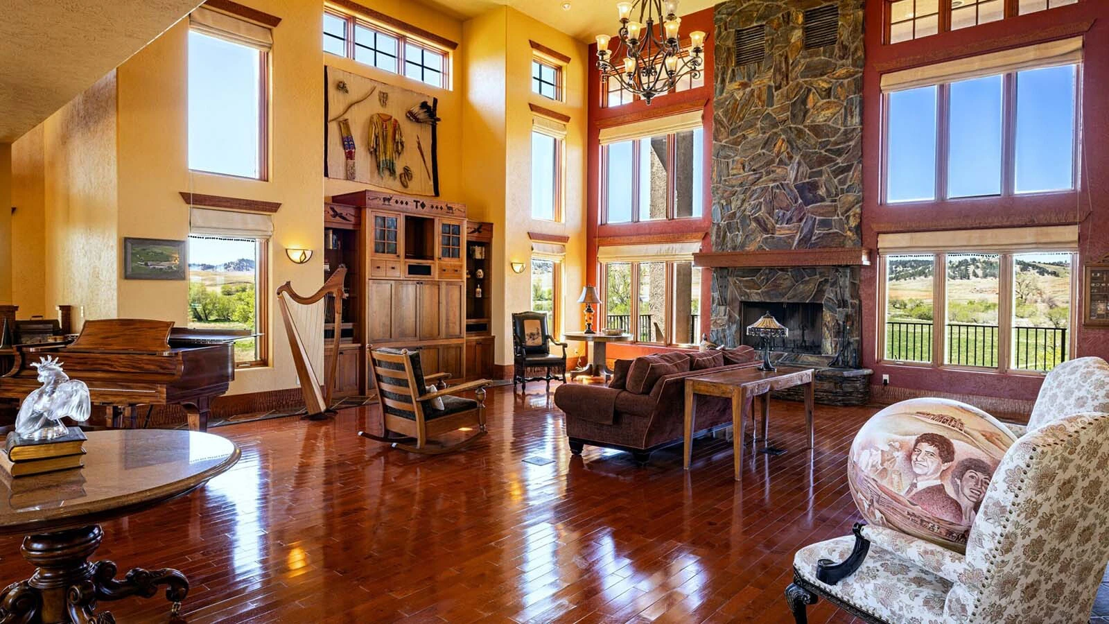 A Crook County ranch with almost a century of history has hit the market for $5 million. It comes with a historic homestead, 7,500-square-foot mansion, a trout stream, views of red bluffs and access to the Black Hills of Wyoming and South Dakota. 