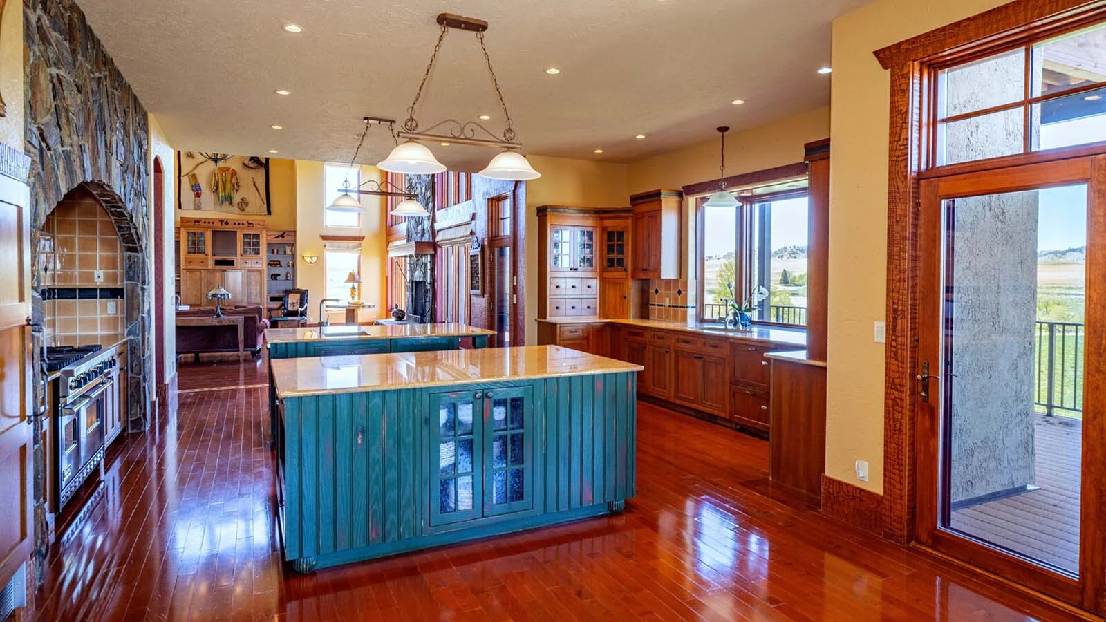 A Crook County ranch with almost a century of history has hit the market for $5 million. It comes with a historic homestead, 7,500-square-foot mansion, a trout stream, views of red bluffs and access to the Black Hills of Wyoming and South Dakota. 