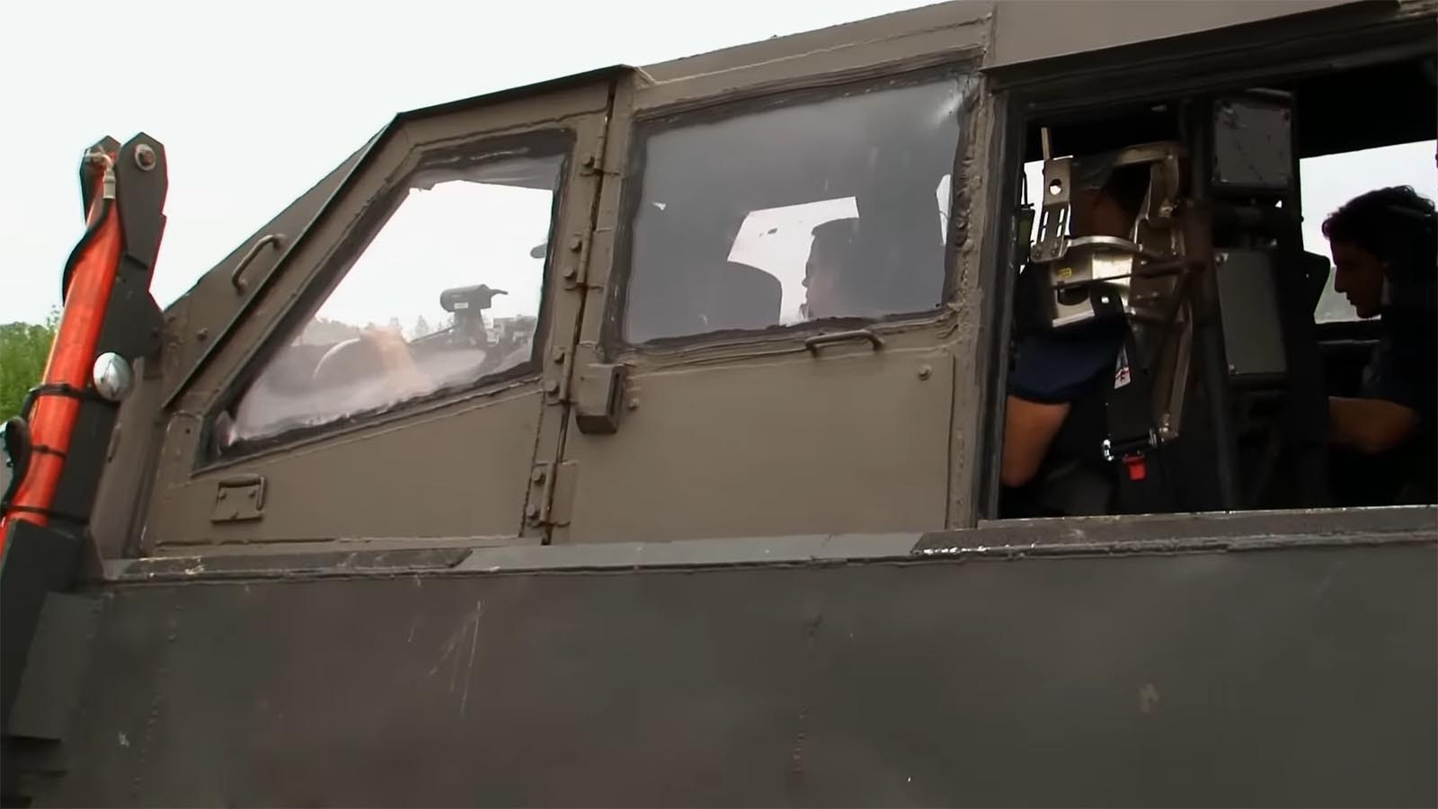 The TIV2 (Tornado Intercept Vehicle) was made famous by the Discovery television series "Storm Chasers." A Colorado man now owns the Mad Max-style weather chasing tank and uses it to pursue tornadoes across Wyoming and the High Plains.