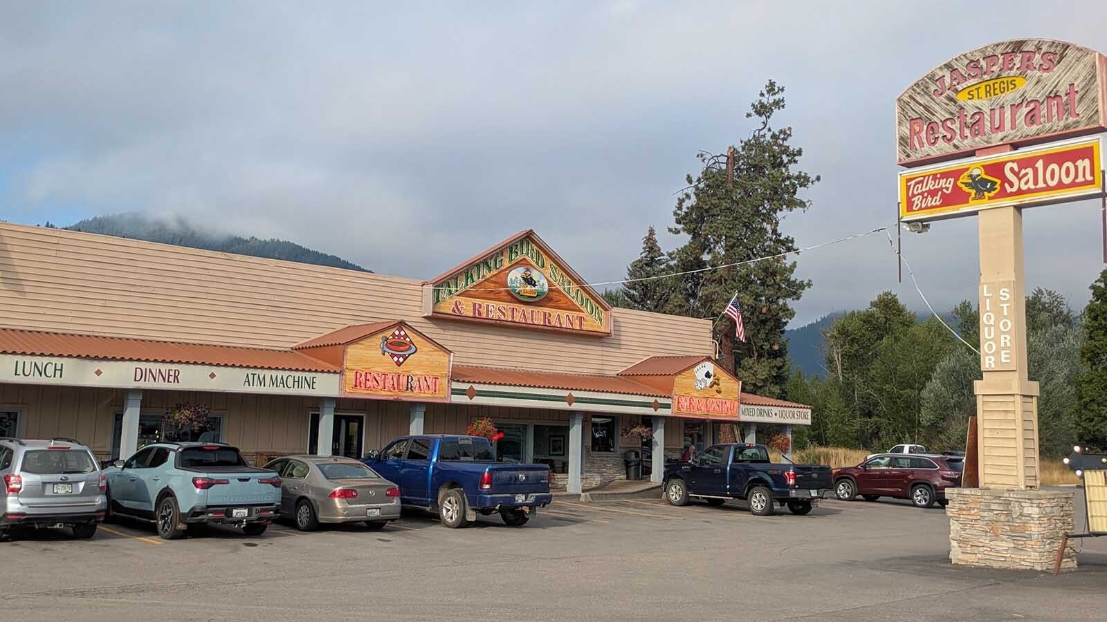 If you’re easily offended, just keep driving by the Talking Bird in tiny St. Regis, Montana, on Interstate 90. That’s because George, the talking bird at the Talking Bird, can curse like a sailor when the mood hits him.