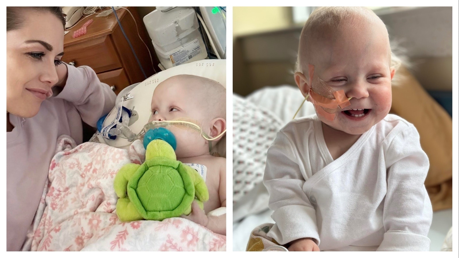 Tasha Anderson and her husband Sam have been at the side of their daughter Jamesyn, who at 18 months old is getting ready for her 28th surgery. She was born with her heart on the wrong side of her body.