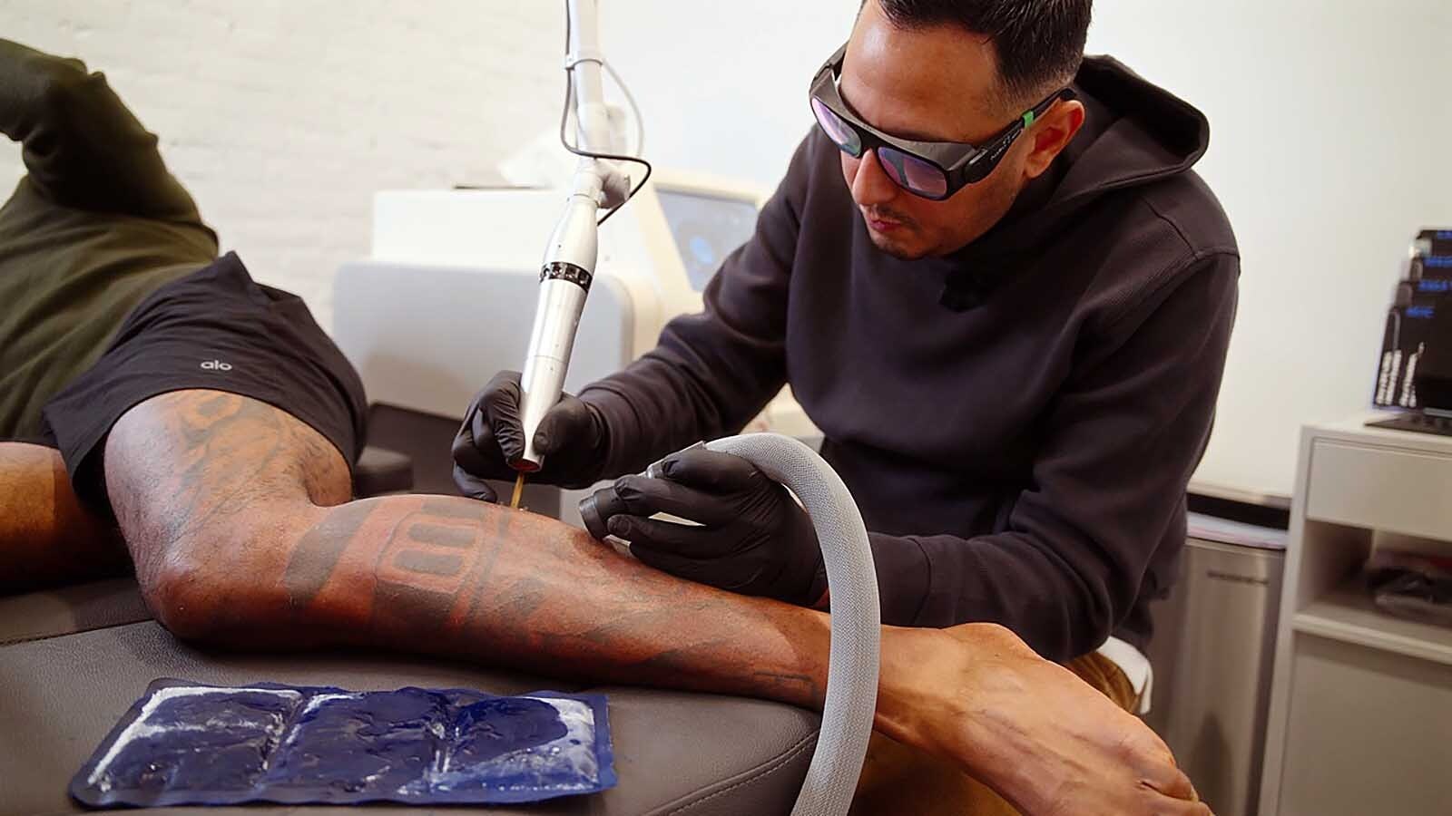 Jeff Garnett started as a customer looking to erase tattoos and replace them with new ones. Then he co-founded Inkless and continues to clear his personal skin slate, making room for new, better tattoos.