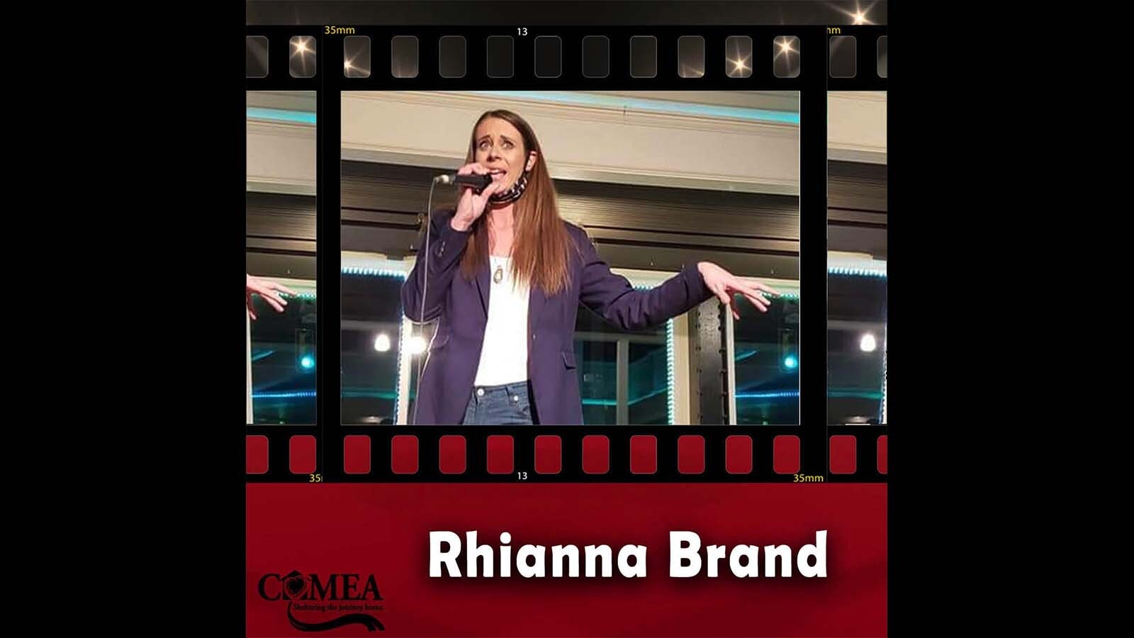 Cheyenne stand-up comic Rhianna Brand.